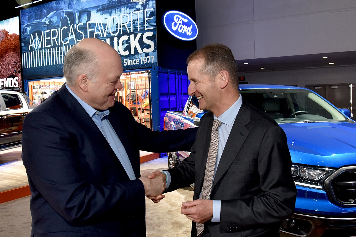 Volkswagen AG y Ford Motor Company lanzan alianza global