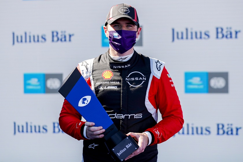 Nissan e.dams obtiene su primer victoria de la temporada 2019/20 de la Fórmula E