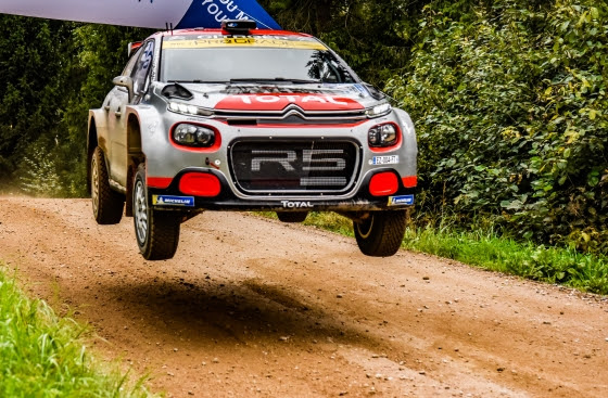 EL C3 R5 GANA EN LA CLASE WRC2 EN ESTONIA CON ØSTBERG Y VICTORIA GLOBAL EN MONT-BLANC CON BONATO!