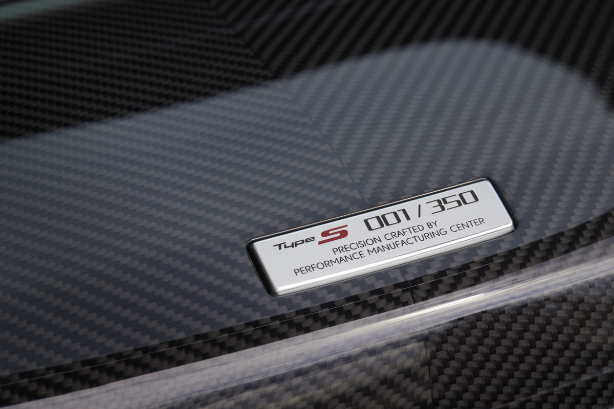 El primer NSX Type S 2022, VIN # 001 se subastará el 14 de agosto