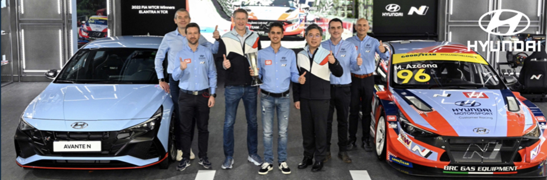 Hyundai Motor celebra doble victoria en WTCR 2022