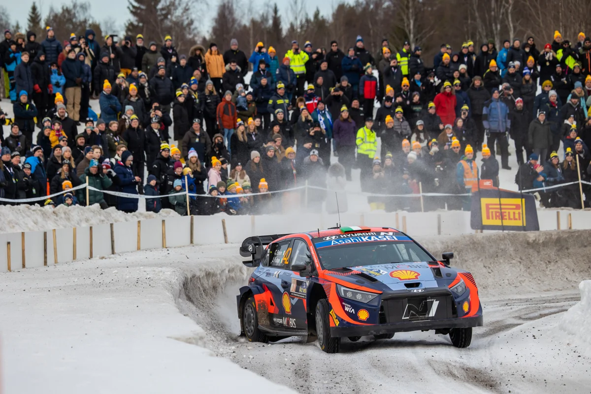 Hyundai Motorsport obtiene doble podio en el segundo encuentro del campeonato WRC 2023