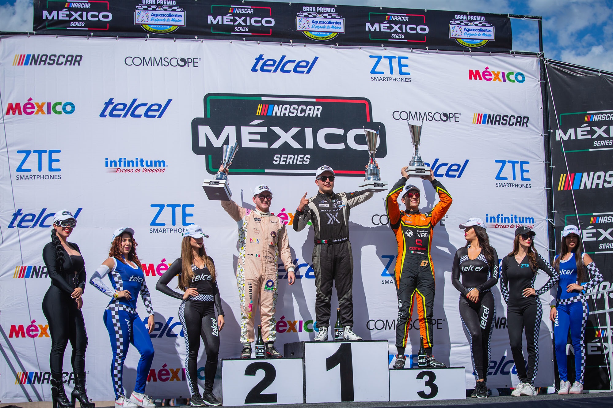 Jorge de la Parra se impone en  NASCAR Challenge