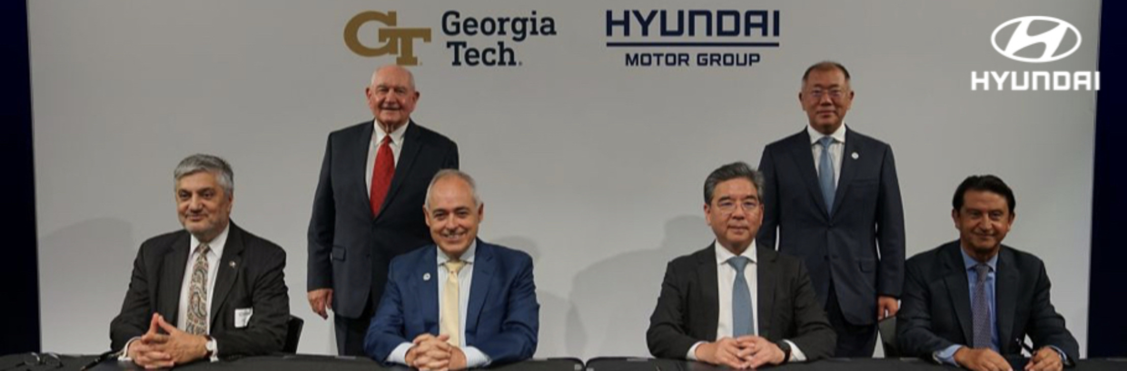 Georgia Tech y Hyundai Motor Group firman un memorando de entendimiento que impulsará la movilidad futura