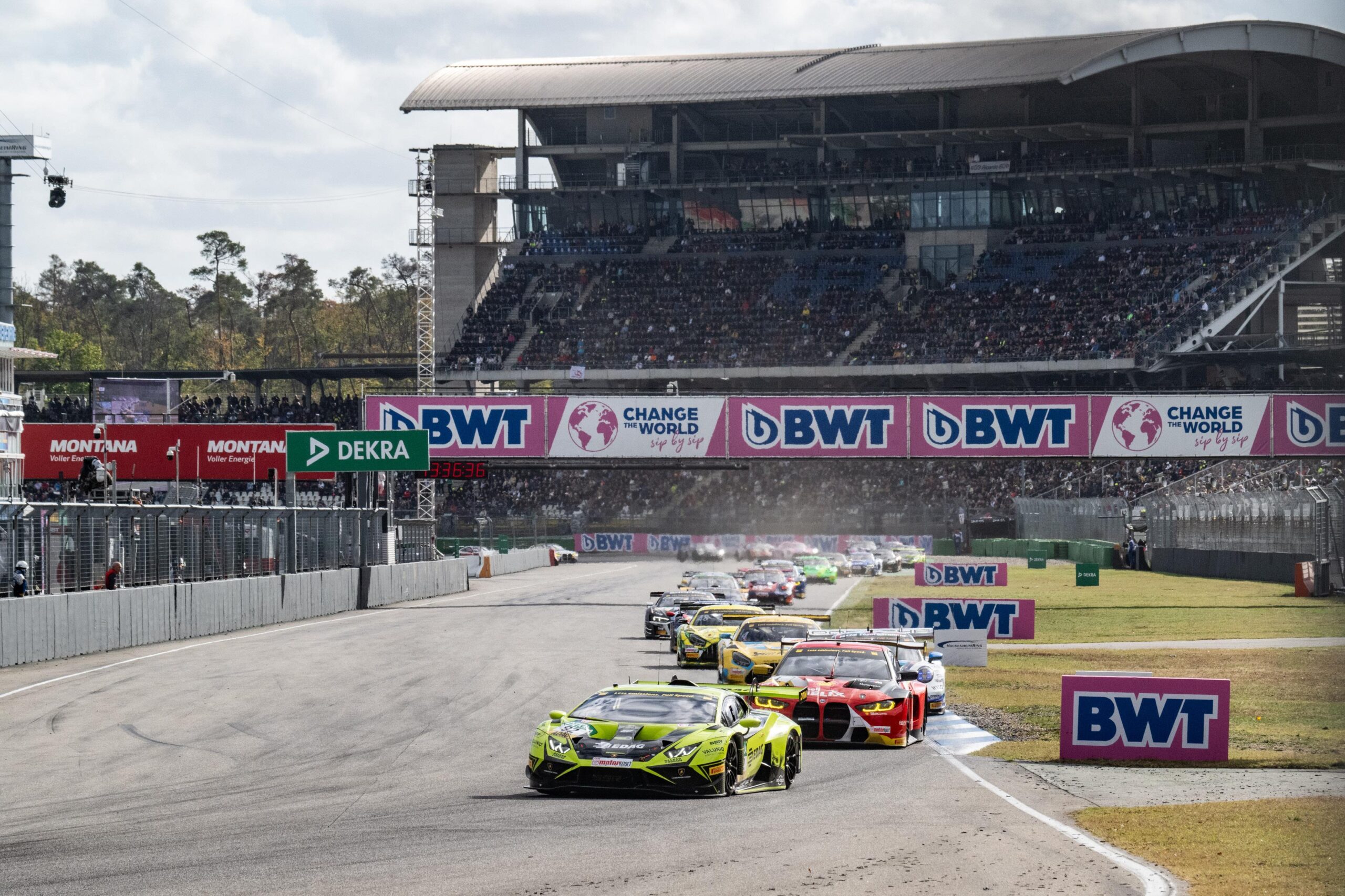 Lamborghini cierra con éxito la temporada 2023 del DTM en Hockenheim