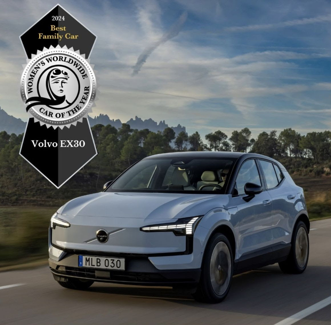 Volvo EX30 obtiene el premio al Mejor Auto Familiar en los Women’s Worldwide Car of the Year 2024