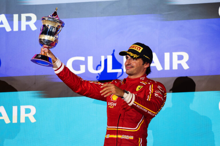 Carlos Sainz, consigue el tercer lugar en Bahreín