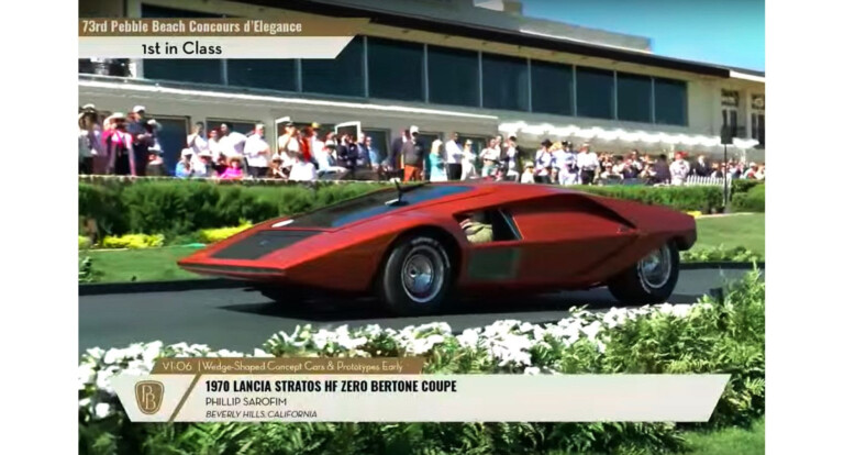 Lancia en el Pebble Beach Concours d’Elegance 2024