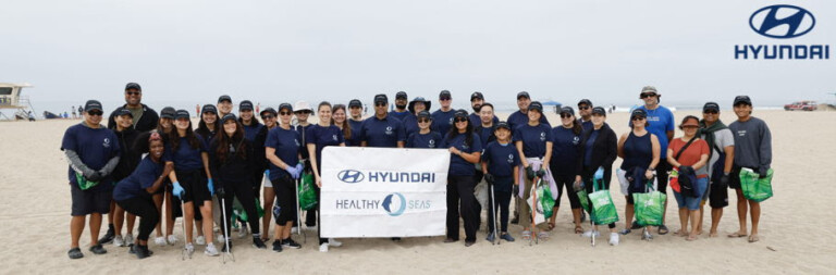 Hyundai Motor America y Healthy Seas continúan su tercer año de colaboración