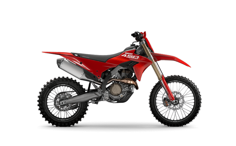 Ducati Desmo450 EDX Enduro-Cross Desatado