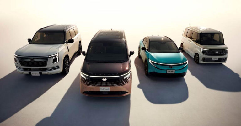 Nissan impulsa el Japan Mobility Show 2025 con vehículos eléctricos innovadores