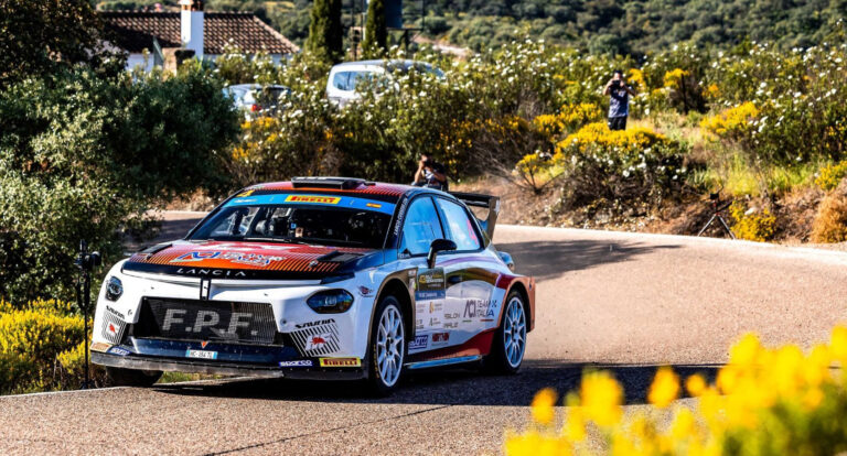 Lancia Corse toma impulso en el Rally de Andalucía. Mabellini y Lenzi se quedan a las puertas del top 5
