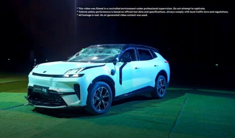 Tres tiros, cero goles: Lynk & Co 08 lleva la seguridad al límite