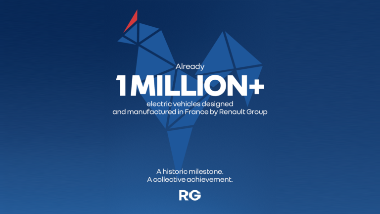 Renault Group alcanza el hito de un millón de vehículos eléctricos “Made in France” desde 2010