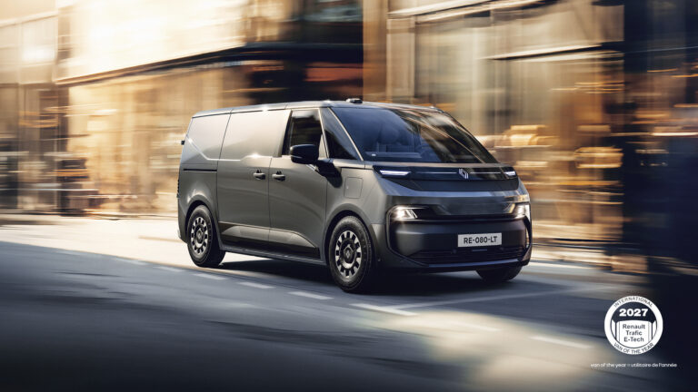 NUEVA RENAULT TRAFIC VAN E-TECH ELÉCTRICO ELEGIDA VAN DEL AÑO 2027