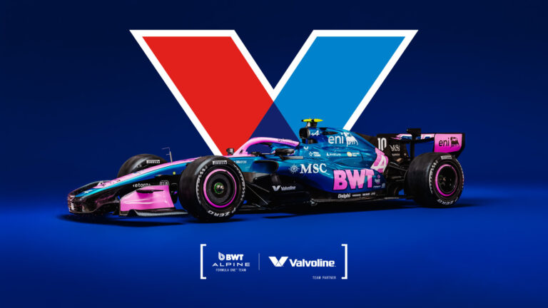 El equipo BWT Alpine de Fórmula Uno y Valvoline™ han anunciado una nueva alianza