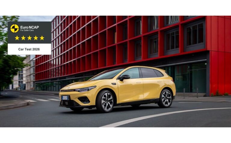 El Leapmotor B05 obtiene la calificación de cinco estrellas de Euro NCAP