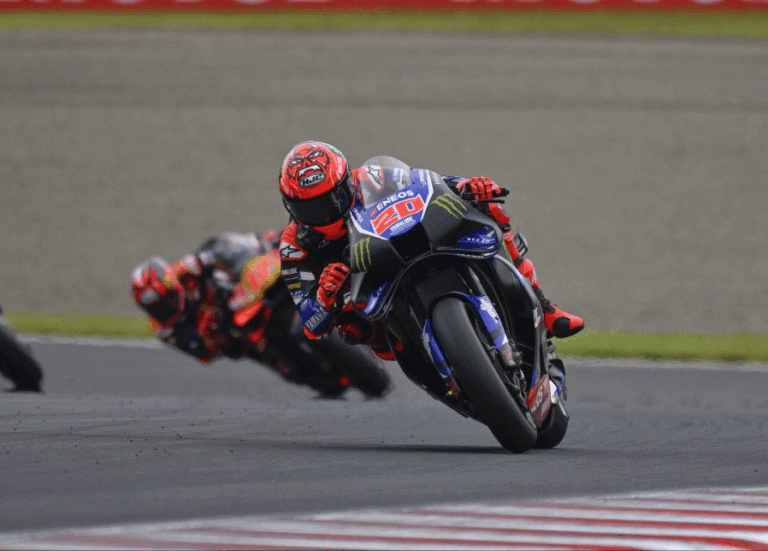 Quartararo, 12.º, y Rins, 16.º, completan el GP de casa de Yamaha en Motegi.